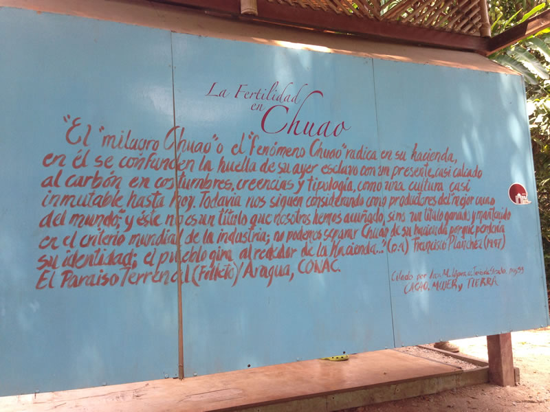 Bienvenidos a Chuao | Chuao. Estado Aragua | Venezuela | Foto: Victoria Mata